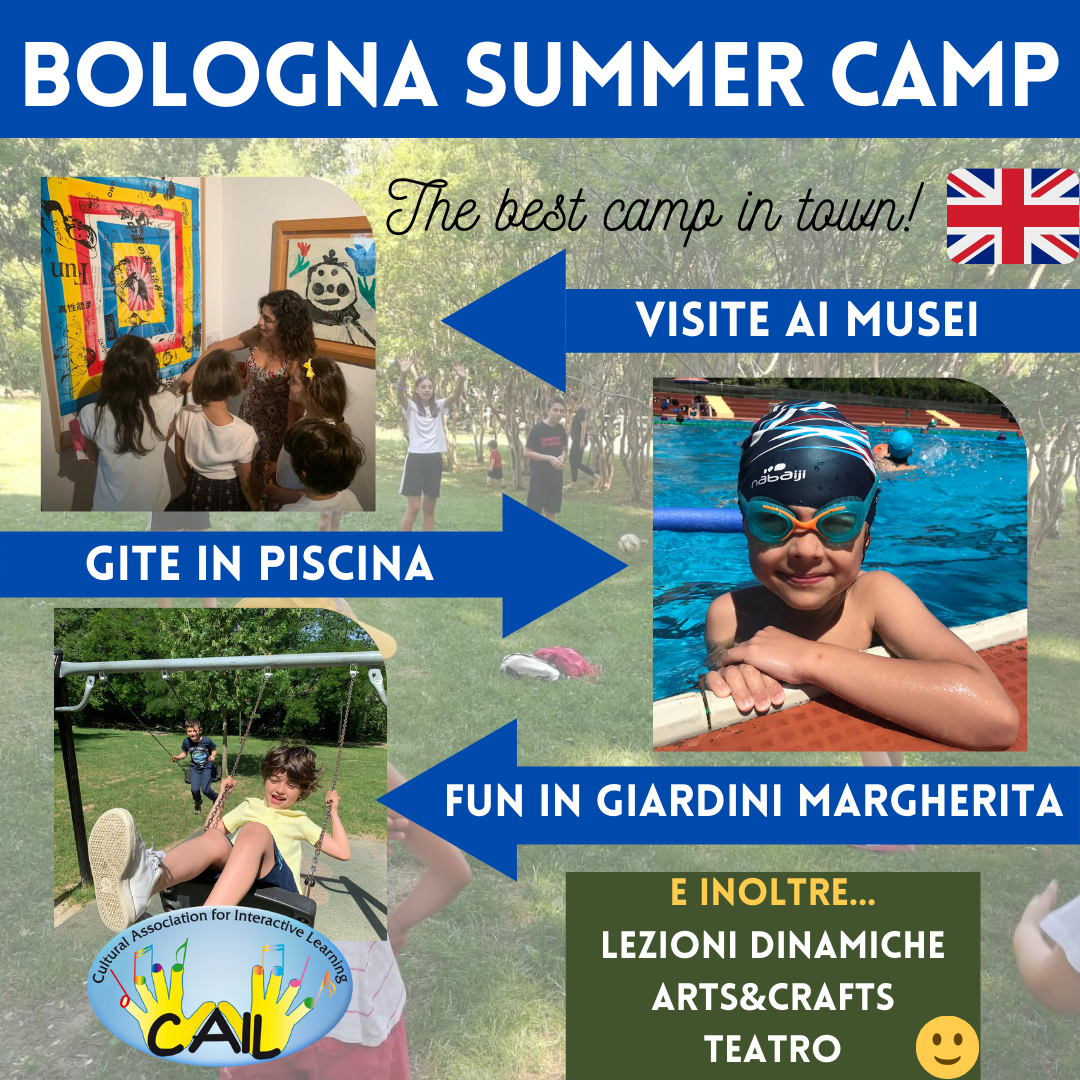 Bologna SPECIAL City Camp – La Vacanza Studio in Lingua in Città per bambini e ragazzi ai Giardini Margherita e nel Centro Storico!